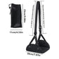 Black Simple Airplane Footrest, Portable Adjustable Strap For Travel, Lightweight Hammock Leg Rest - Smiths Picks - Personal Care