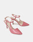Leather High Heels Open Back Laces Shoes - Smiths Picks - Clothing & Shoes