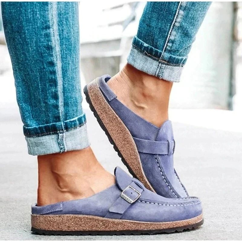 Summer Walking Slip-On Shoes Suede Leather Orthopedic Posture Arch-Support Design - Smiths Picks - Orthopedic Shoes & Sandals