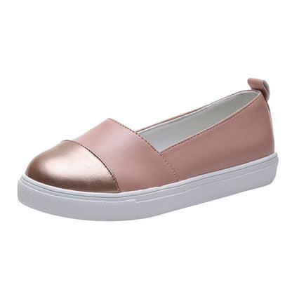 Women Casual Shoes Anti-slip Round Toe Comfortable Cushion Platform Slip-On - Smiths Picks - Shoes