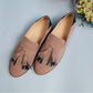 Breathable Suede Women Loafers Tassel Round Toe Leather Cushion Lazy Shoes - Smiths Picks - Loafer