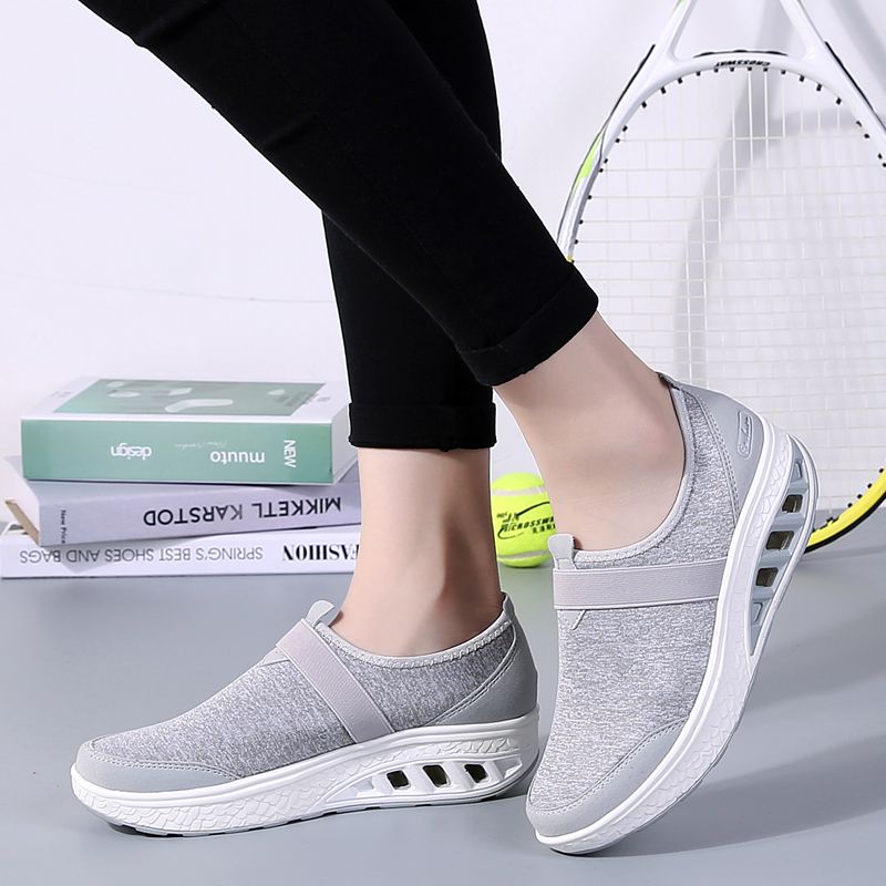Women Orthopedic Sneakers Casual Slip On Cushion Streth Comfortable Walking Shoes - Smiths Picks - Shoes