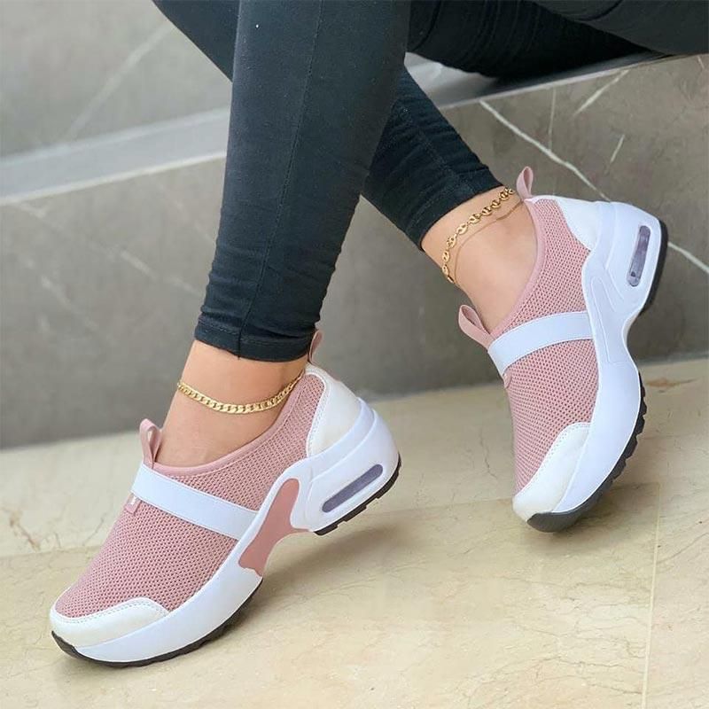Slope Heel Air Cloud Walking Training Casual Sporty Non Slip Women's Shoes 2023 - Smiths Picks - Orthopedic Shoes & Sandals