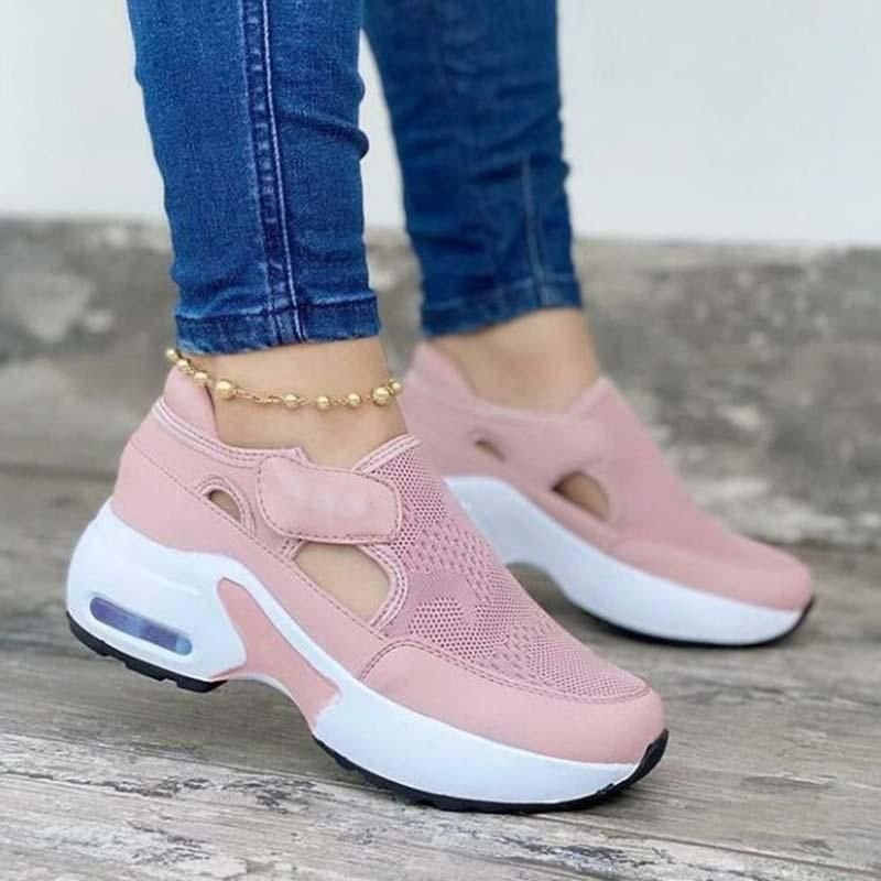 Autumn Women's Fashion Breathable Sneakers Comfortable Non-slip Sneakers Velcro Sneakers - Smiths Picks - Orthopedic Shoes & Sandals