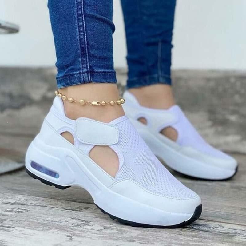 Autumn Women's Fashion Breathable Sneakers Comfortable Non-slip Sneakers Velcro Sneakers - Smiths Picks - Orthopedic Shoes & Sandals