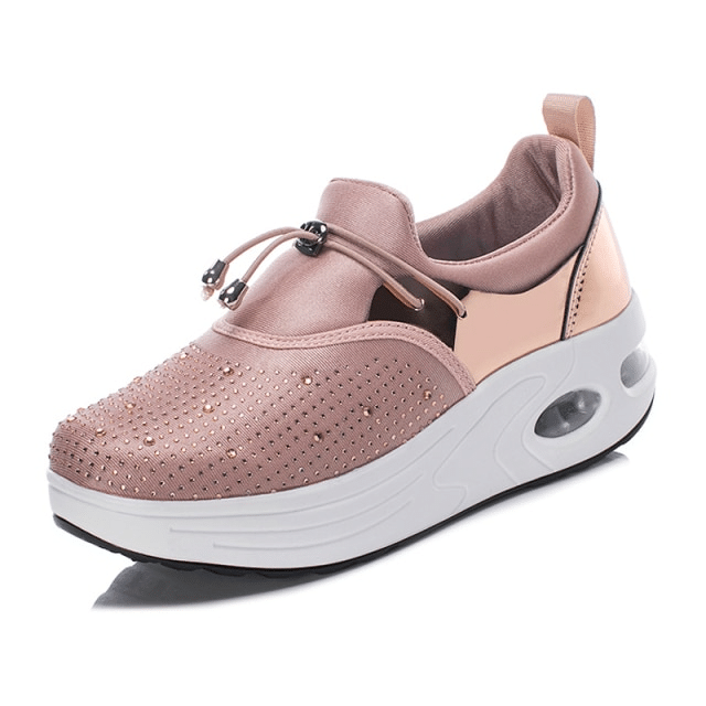 Autumn Women Shoes Air Cushion Soft Slip-On Wedge Premium Sneakers - Smiths Picks - Orthopedic Shoes & Sandals