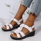 Orthopedic Comfortable Sandals Women Round Toe Summer Flower Slippers - Smiths Picks - Orthopedic Shoes & Sandals
